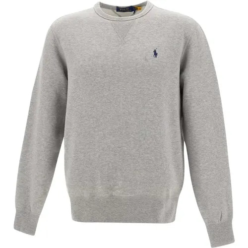 Graue Pullover für Männer , Herren, Größe: L - Polo Ralph Lauren - Modalova