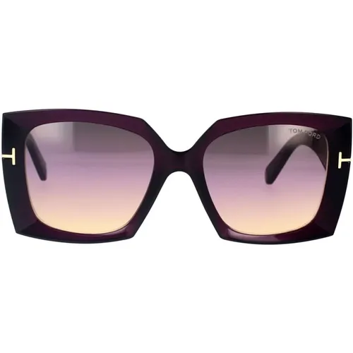 Square Sunglasses Jacquetta 81B , female, Sizes: 54 MM - Tom Ford - Modalova