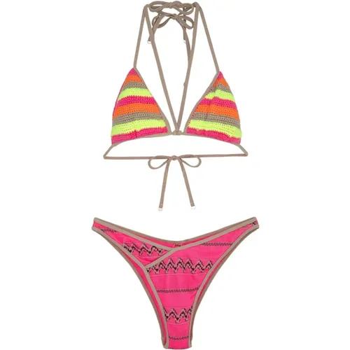 Bikini Triangolo E Slip Americano Fisso Ethos - F**k - Modalova