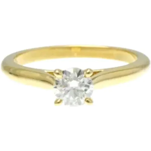 Pre-owned Gold rings , female, Sizes: ONE SIZE - Cartier Vintage - Modalova