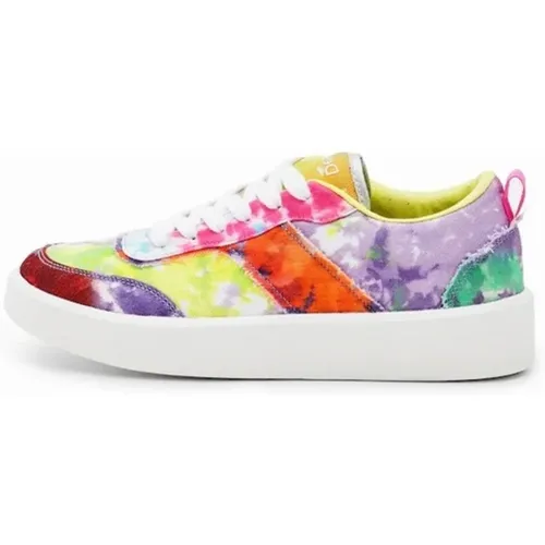 Bedruckte -Sneaker mit Schnürsenkeln - Desigual - Modalova