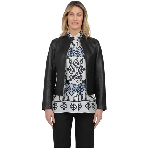 Leather Zip Jacket , female, Sizes: XS, S - The Jack Leathers - Modalova