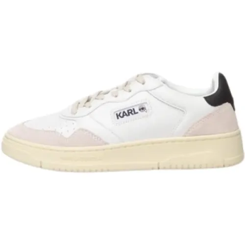 Krew KL Kounter Lo Lace Sneaker , female, Sizes: 7 UK, 3 UK, 5 UK - Karl Lagerfeld - Modalova