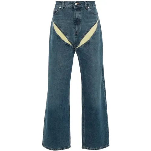 Wide Jeans , male, Sizes: W28 - Y/Project - Modalova