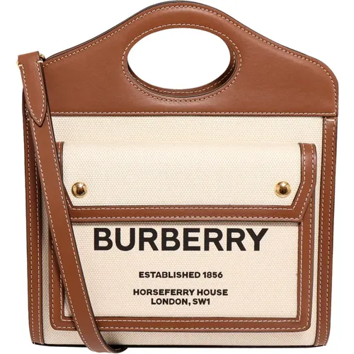 Handtasche mit Verstellbarem Riemen - Burberry - Modalova