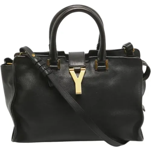 Pre-owned Leather totes , female, Sizes: ONE SIZE - Yves Saint Laurent Vintage - Modalova