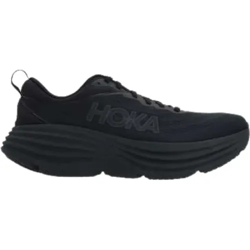 Schwarze Low-Top-Sneaker mit reflektierenden Details , Herren, Größe: 42 EU - Hoka One One - Modalova