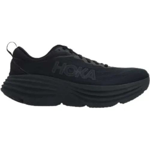 Schwarze Low-Top-Sneaker mit reflektierenden Details - Hoka One One - Modalova