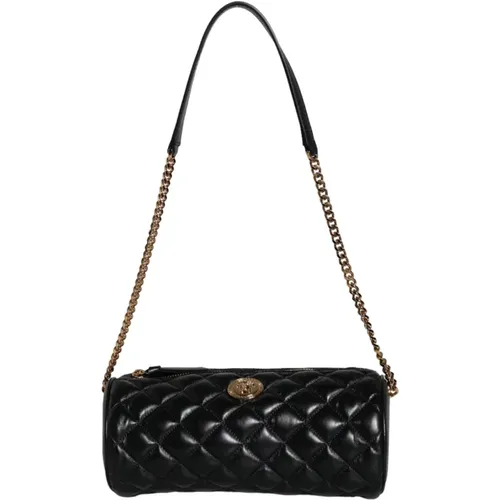 Gepolsterte Leder-Crossbody-Slingtasche - Versace - Modalova