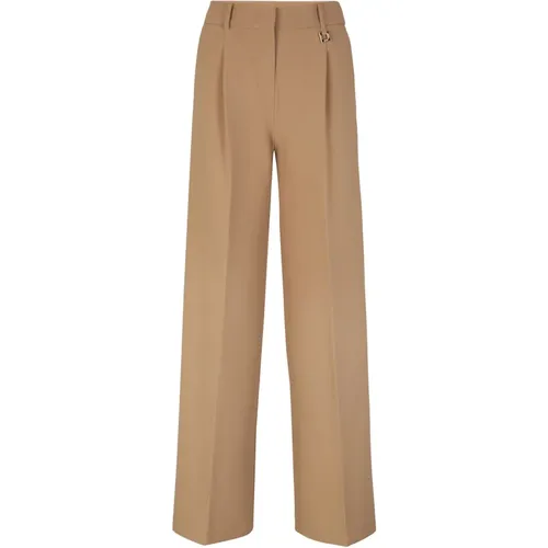 Braune Damen Hose mit goldenen Akzenten , Herren, Größe: XS - Joop! - Modalova