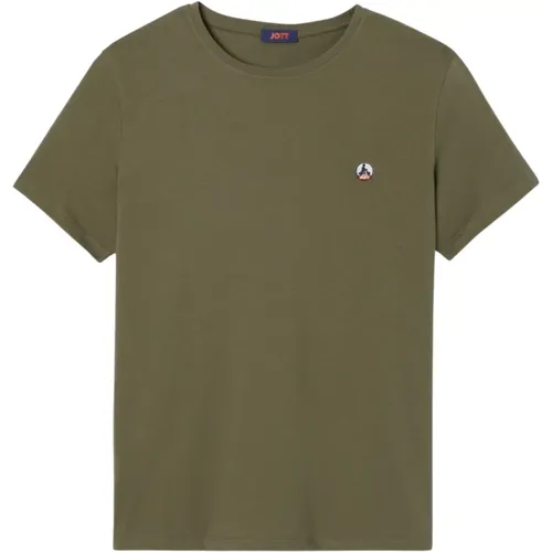 Bio-Baumwoll-Basic-T-Shirt , Herren, Größe: XL - Jott - Modalova