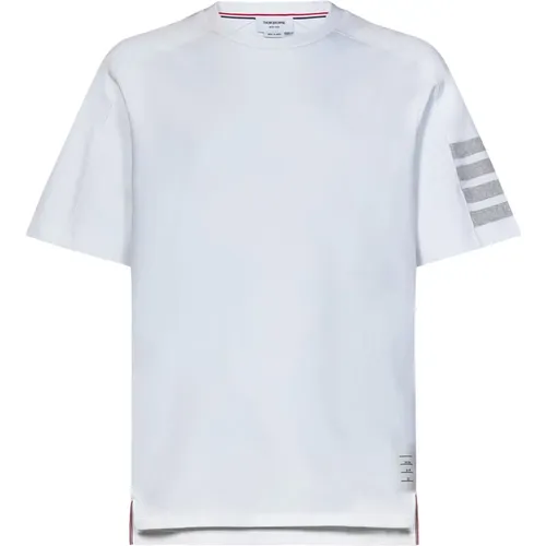Weiße T-Shirts Polos Ss24 , Herren, Größe: S - Thom Browne - Modalova