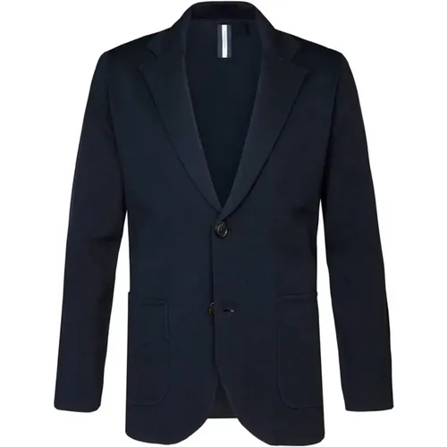 Navy Jacket Colbert Ppvp30010C , Herren, Größe: M - Profuomo - Modalova