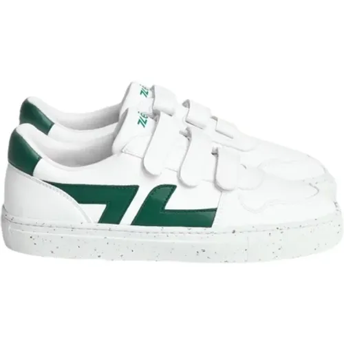 Green Velcro Sneakers , female, Sizes: 6 UK, 7 UK - Z Zegna - Modalova