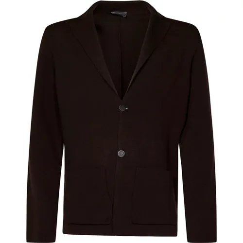 Merino Wool Blazer Outerwear , male, Sizes: XL, L, 2XL, M - Drumohr - Modalova