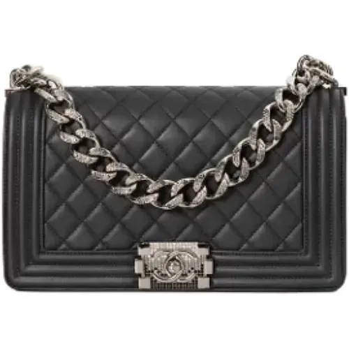 Pre-owned Leather chanel-bags , female, Sizes: ONE SIZE - Chanel Vintage - Modalova