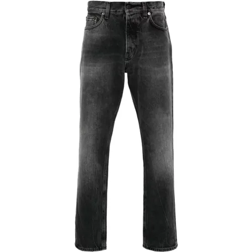 Stonewashed Slim Cut Jeans , male, Sizes: W30, W31, W33, W34 - Haikure - Modalova