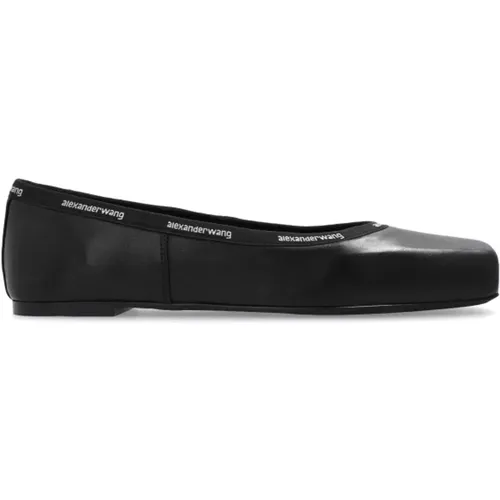 Billie leather ballet flats , female, Sizes: 6 UK, 8 UK, 4 UK, 7 UK, 3 UK - alexander wang - Modalova