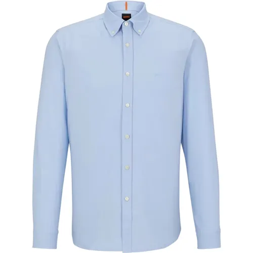 Regular Fit Oxford Cotton Shirt , male, Sizes: M, 3XL, 2XL, L, XL - Hugo Boss - Modalova