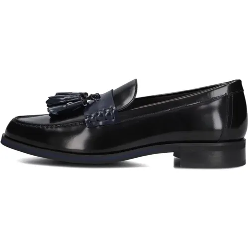 Schwarze Loafers für Frauen , Damen, Größe: 39 EU - Pertini - Modalova