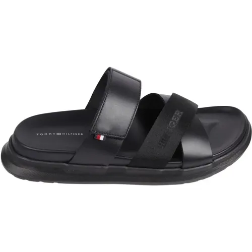 Flat Sandals Density Mix , male, Sizes: 7 UK, 9 UK, 10 UK - Tommy Hilfiger - Modalova