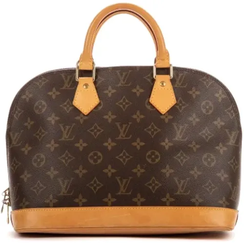 Pre-owned Canvas handbags , female, Sizes: ONE SIZE - Louis Vuitton Vintage - Modalova