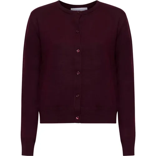 Bordeaux Pullover Kollektion , Damen, Größe: M - KAOS - Modalova