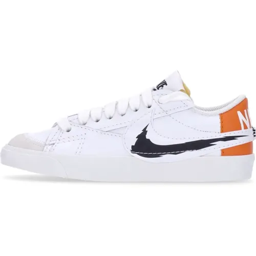 Jumbo Sneakers Weiß/Schwarz/Orange , Herren, Größe: 38 EU - Nike - Modalova