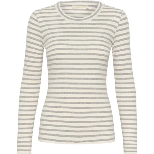 Striped Long Sleeve Mix Top , female, Sizes: 2XS - InWear - Modalova