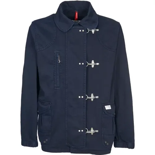 Men's Clothing Jacket Ss24 , male, Sizes: M - Fay - Modalova