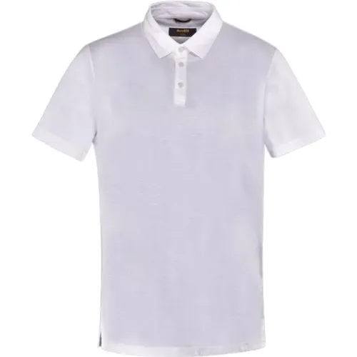 Polo-Shirt aus Baumwolljersey PACHINO-JCL,Polo-Shirt aus Baumwolljersey,Knitwear - Moorer - Modalova