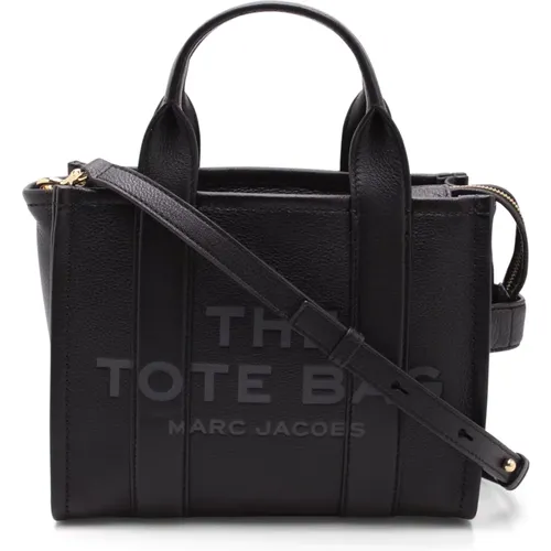 Leder Tote Tasche mit Logo - Marc Jacobs - Modalova