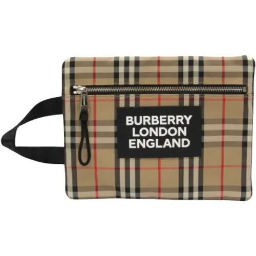 Pre-owned Canvas handbags , unisex, Sizes: ONE SIZE - Burberry Vintage - Modalova