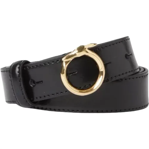 Stylish Leather Belt for Men , female, Sizes: 100 CM, 110 CM - Trussardi - Modalova