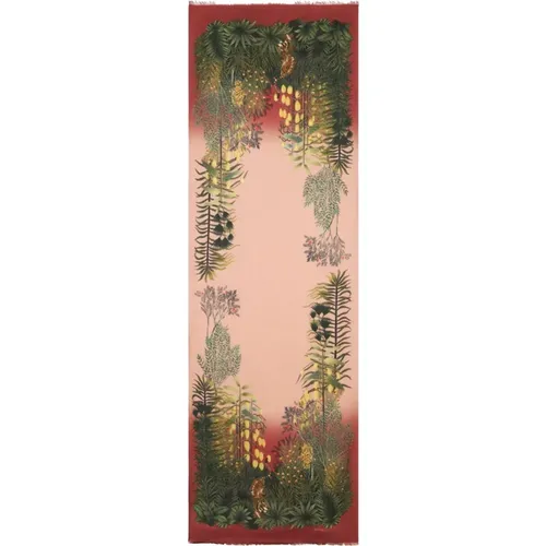 Enchanted Forest Graphic Print Scarf , male, Sizes: ONE SIZE - ETRO - Modalova