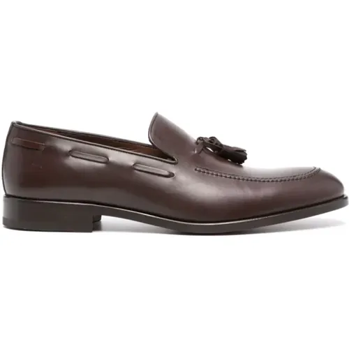 Leather Tassel Loafers , male, Sizes: 11 UK, 8 UK - Fratelli Rossetti - Modalova