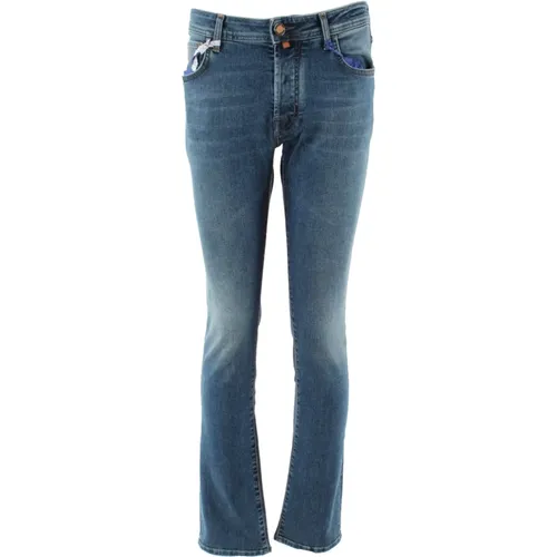 Bard Slim Jeans - Classic , male, Sizes: W31 - Jacob Cohën - Modalova