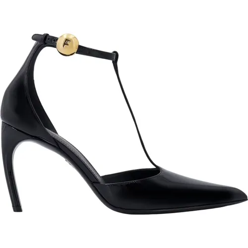 Stiletto Pumps with Ankle Strap , female, Sizes: 2 1/2 UK, 6 UK, 5 1/2 UK, 4 1/2 UK, 4 UK - Salvatore Ferragamo - Modalova