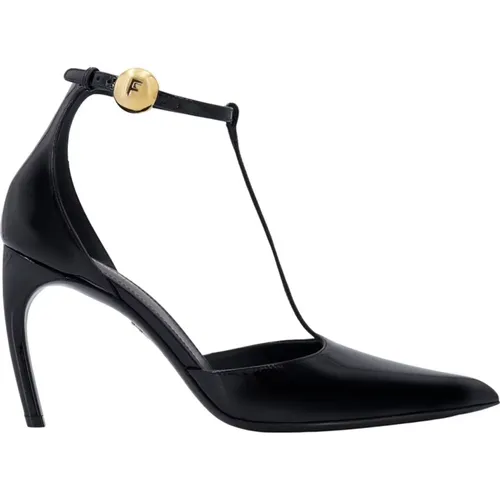 Stiletto Pumps with Ankle Strap , female, Sizes: 6 1/2 UK, 2 1/2 UK, 5 UK, 6 UK, 3 1/2 UK, 5 1/2 UK, 4 1/2 UK, 4 UK, 7 1/2 UK - Salvatore Ferragamo - Modalova