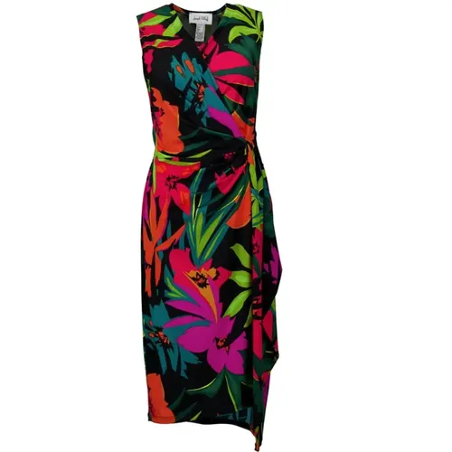 Blumiges Wrap-Kleid für den Sommer , Damen, Größe: M - Joseph Ribkoff - Modalova