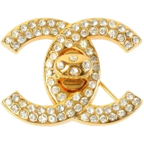 Pre-owned Fabric brooches , female, Sizes: ONE SIZE - Chanel Vintage - Modalova