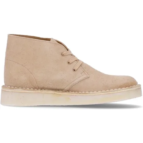 Tan Suede Moccasin Lifestyle Shoe , male, Sizes: 10 UK, 7 UK, 8 UK, 8 1/2 UK - Clarks - Modalova