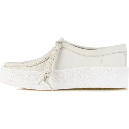 Wallabee Cup Moccasin Lifestyle Shoe , female, Sizes: 7 UK, 4 UK, 3 UK, 4 1/2 UK, 5 UK - Clarks - Modalova