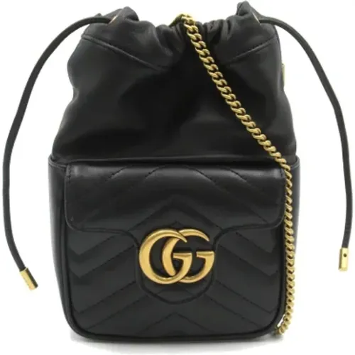 Pre-owned Leather gucci-bags , female, Sizes: ONE SIZE - Gucci Vintage - Modalova