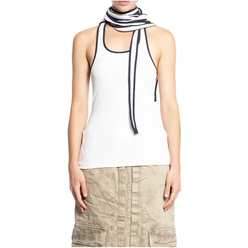 Multi Scarf Tank Top , female, Sizes: XS, S, M, L - Y/Project - Modalova