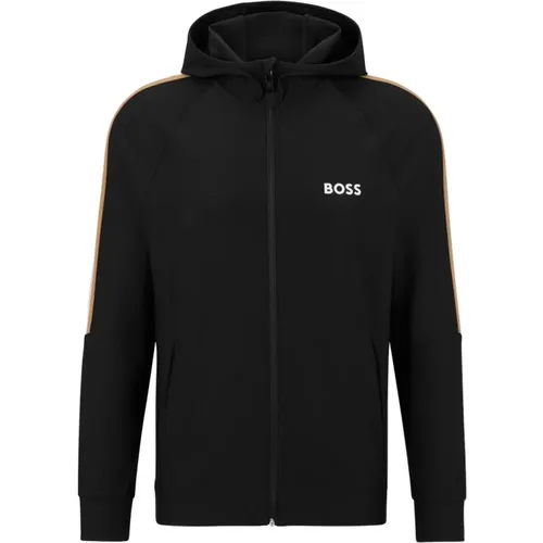 Zip-throughs , male, Sizes: XS, L, S, XL - Hugo Boss - Modalova