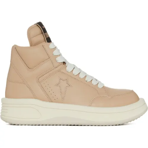 Sneakers Lace-up Closure Rubber Sole , male, Sizes: 5 1/2 UK, 9 UK, 8 1/2 UK, 3 UK, 6 UK, 3 1/2 UK, 4 1/2 UK, 7 1/2 UK, 2 UK - Rick Owens - Modalova