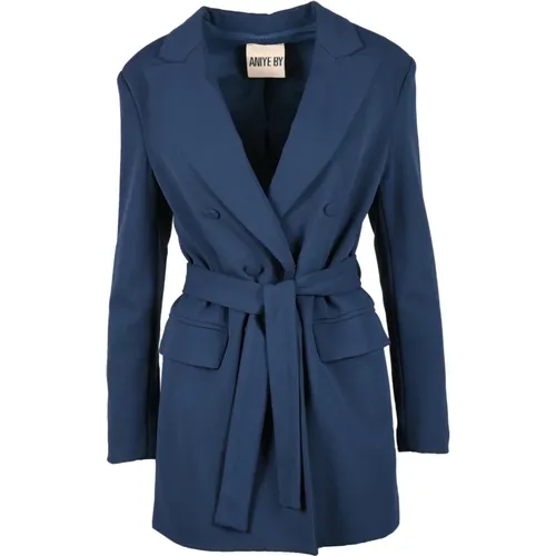 Elegante Jacke aus Polyester und Elastan , Damen, Größe: 2XS - Aniye By - Modalova