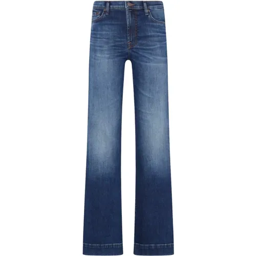 Flared Jeans , Damen, Größe: W29 - 7 For All Mankind - Modalova
