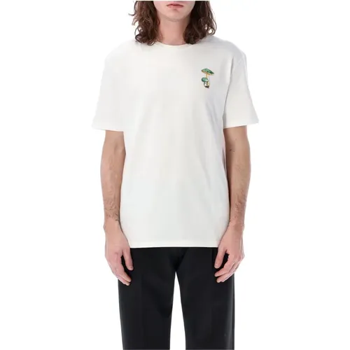 Mushroom Short Sleeve T-Shirt , male, Sizes: M - Jil Sander - Modalova